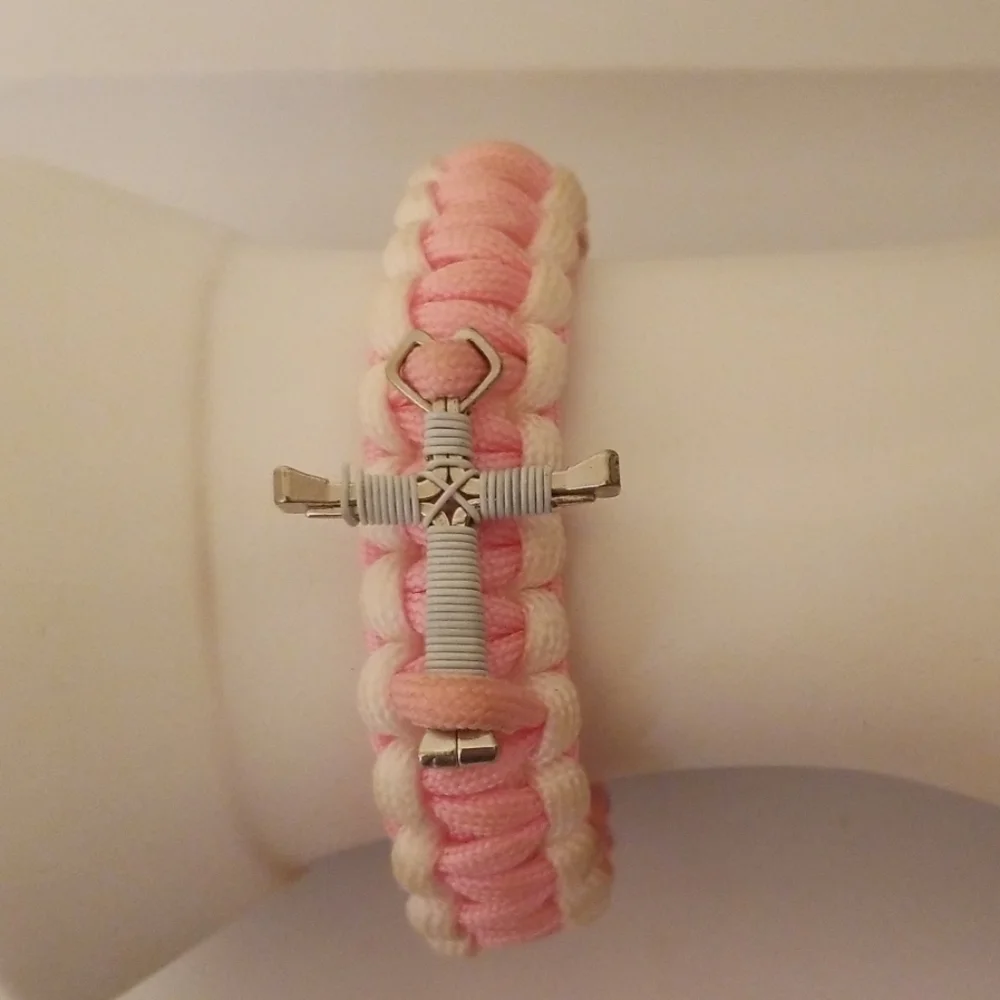 Braided Cross Bracelet